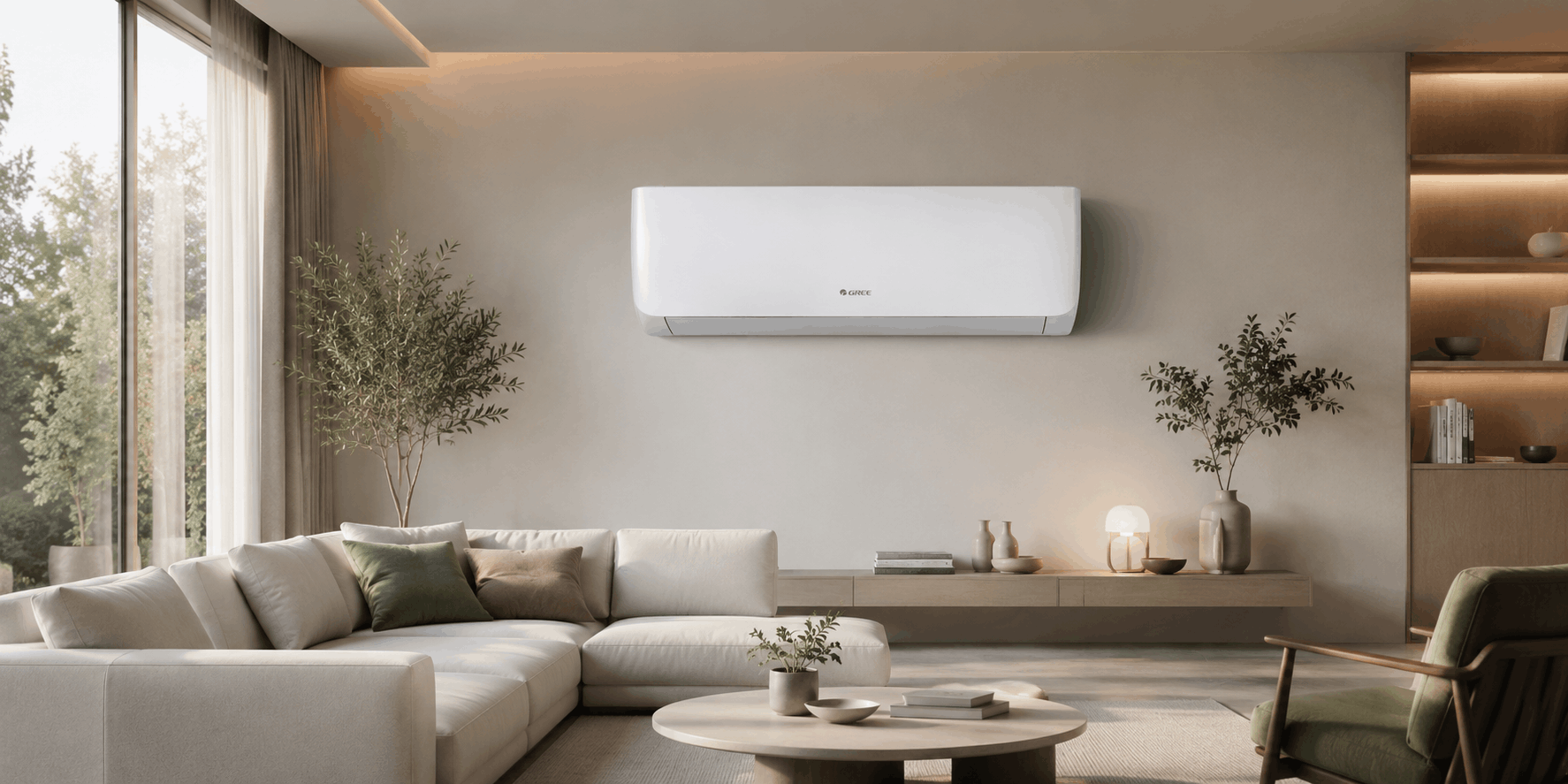 CLIMATISEUR GREE 24 000 BTU R32 INVERTER TROPICALISÉ SMART GWH24AWEXF-S6DTA1A